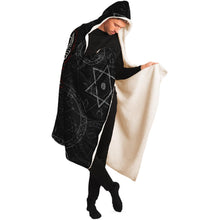 Load image into Gallery viewer, Baphomet Hooded Blanket