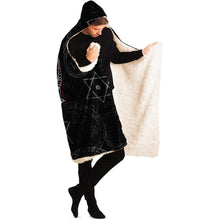 Load image into Gallery viewer, Baphomet Hooded Blanket
