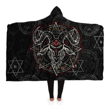 Load image into Gallery viewer, Baphomet Hooded Blanket
