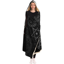 Load image into Gallery viewer, Baphomet Hooded Blanket
